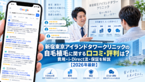 新宿東京アイランドタワークリニックの自毛植毛に関する口コミ・評判は？費用・i-Direct法・保証を解説【2026年最新】