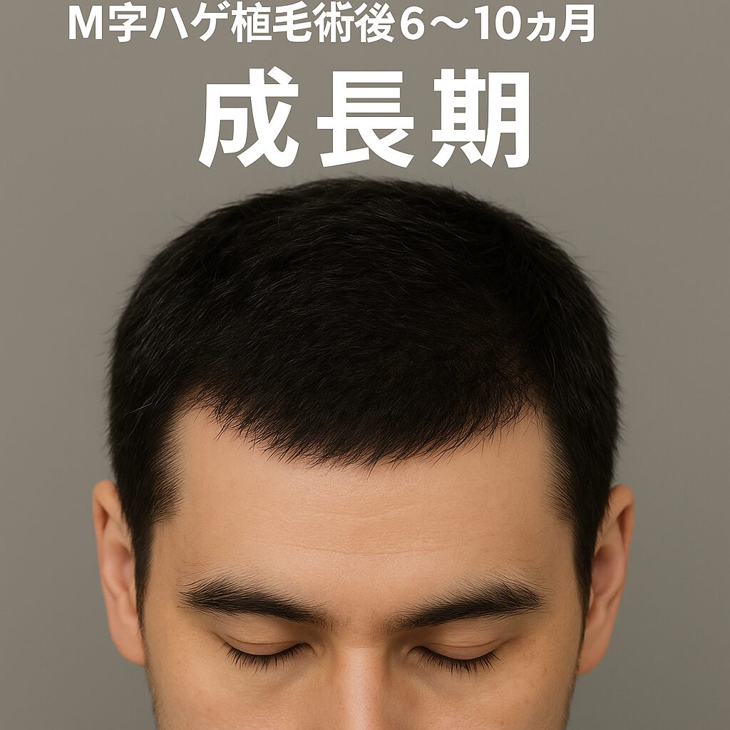 【7〜9ヶ月】成長期（密度アップ期）