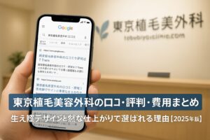 東京植毛美容外科の口コミ・評判・費用まとめ｜生え際デザインと自然な仕上がりで選ばれる理由【2025年版】