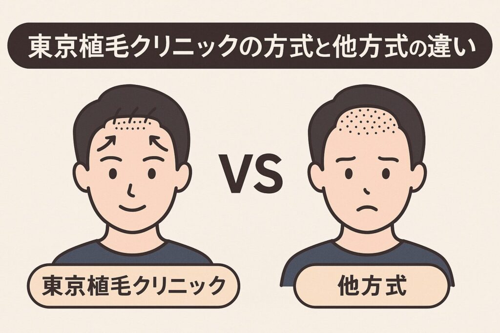 FUEとは？東京植毛クリニックの方式と他方式の違い