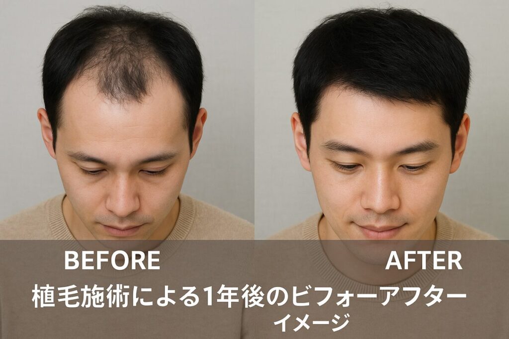 【症例で比較】FUE・DHI・FUTの仕上がりの違いを見る