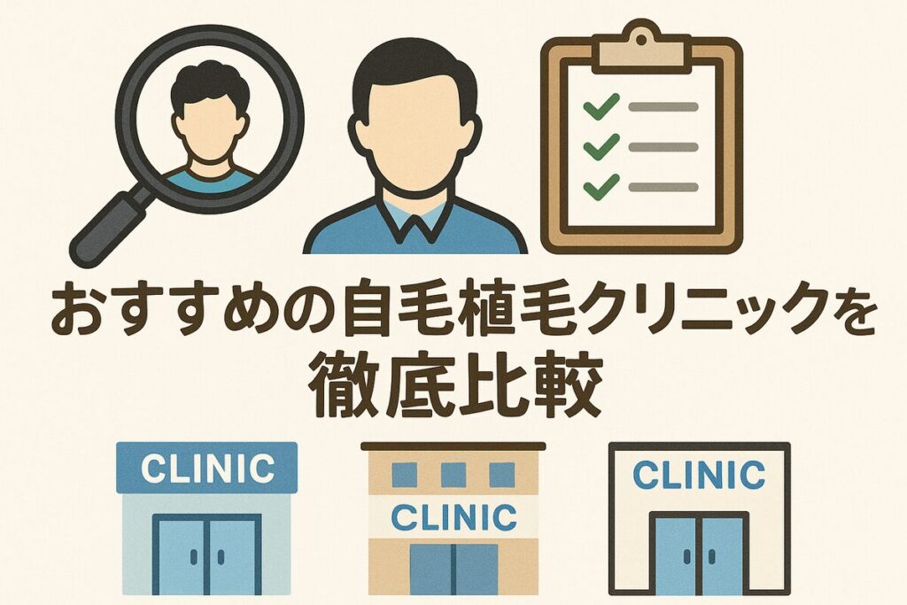 川崎在住者におすすめの東京の主要植毛クリニック比較｜費用と仕上がりの違い