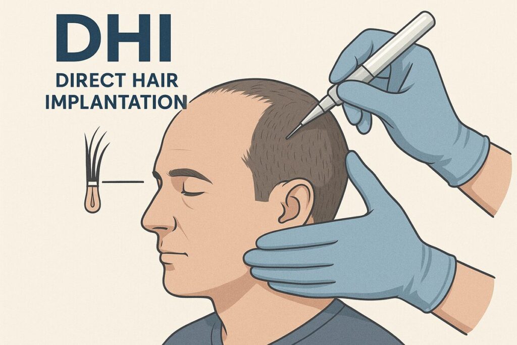 DHI法とは？｜専用ペンを使う高密度植毛