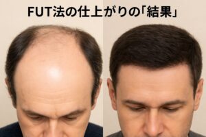 FUT法の仕上がりの「結果」