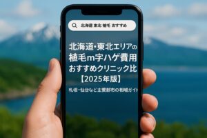 北海道・東北エリアの植毛m字ハゲ費用とおすすめクリニック比較【2025年版】｜札幌・仙台など主要都市の相場ガイド