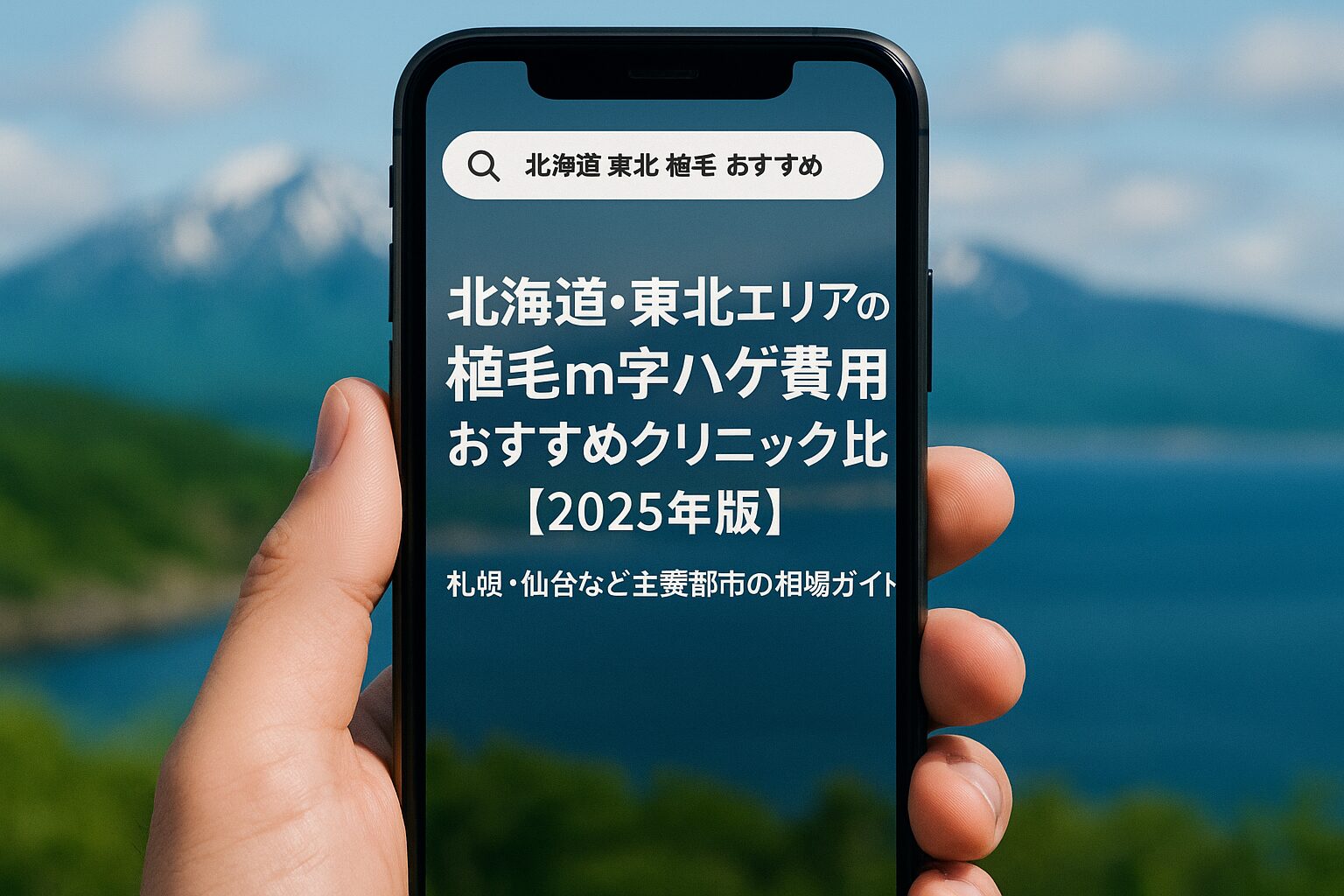 北海道・東北エリアの植毛m字ハゲ費用とおすすめクリニック比較【2025年版】｜札幌・仙台など主要都市の相場ガイド