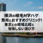 神奈川県横浜エリアの植毛m字ハゲ費用とおすすめ院！東京との相場比較と後悔しない選び方