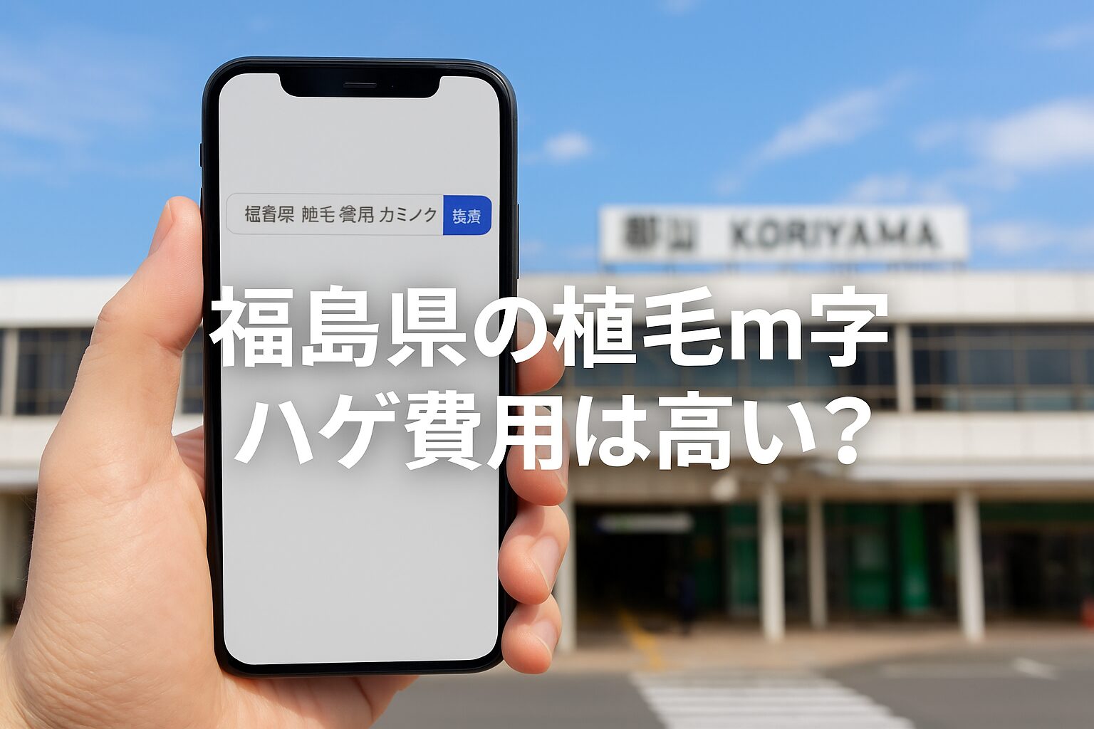 福島県の植毛m字ハゲ費用は高い？カミノクリニック銀座が最安になる理由と失敗しない選び方【2025】
