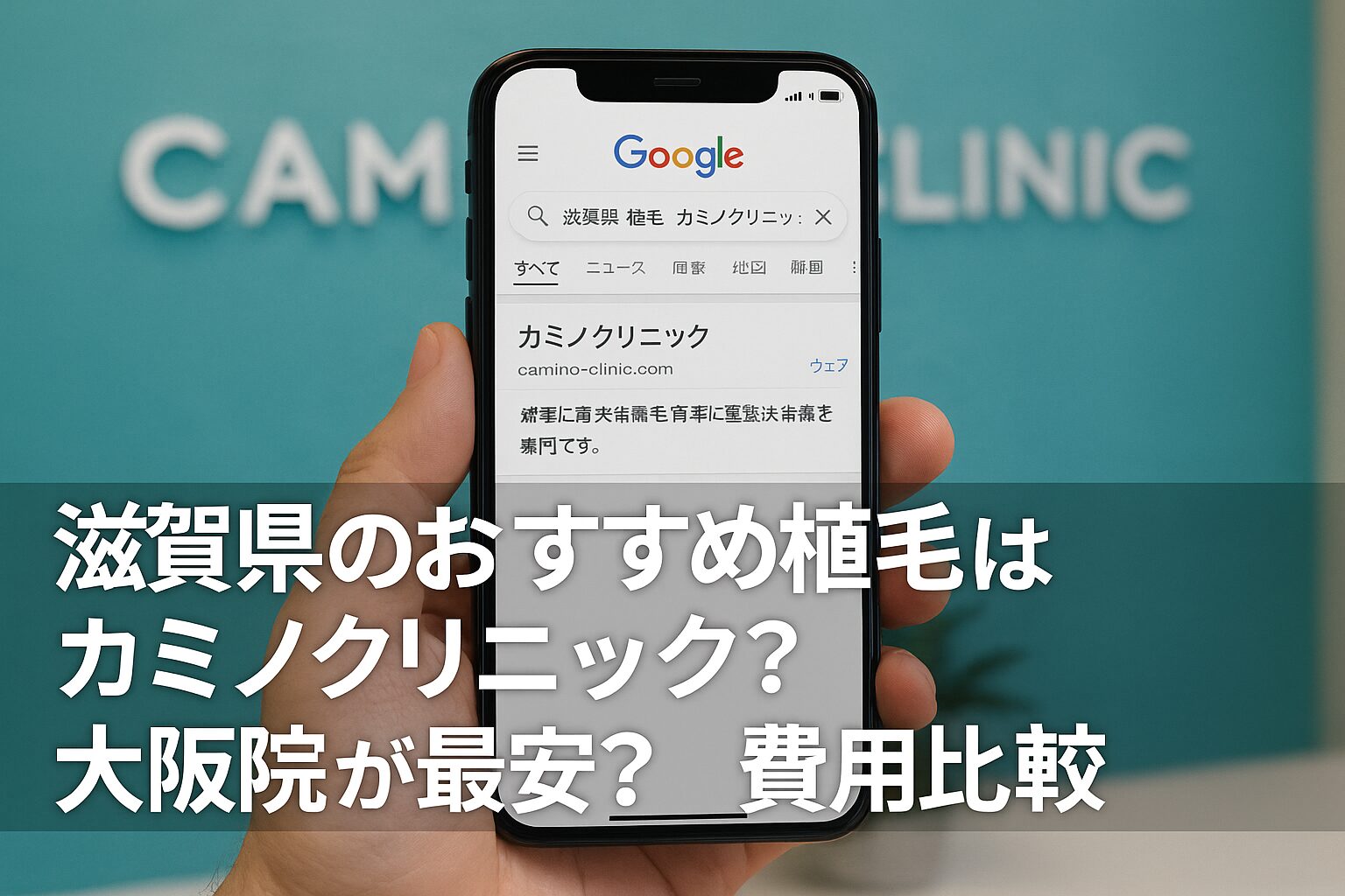 滋賀県のおすすめ植毛はカミノクリニック？大阪院が最安？費用比較【2026】