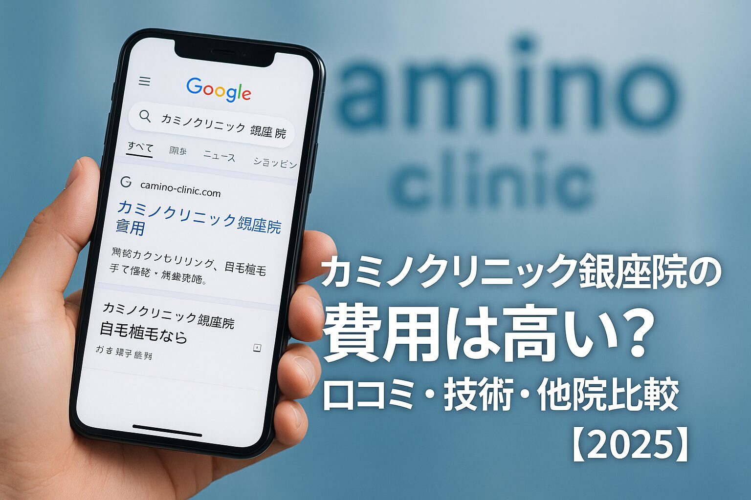 カミノクリニック銀座院の費用は高い?口コミ・技術・他院比較【2025】