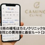 神奈川県の植毛はカミノクリニックが最安?銀座院との費用差と最安ルート【2025】