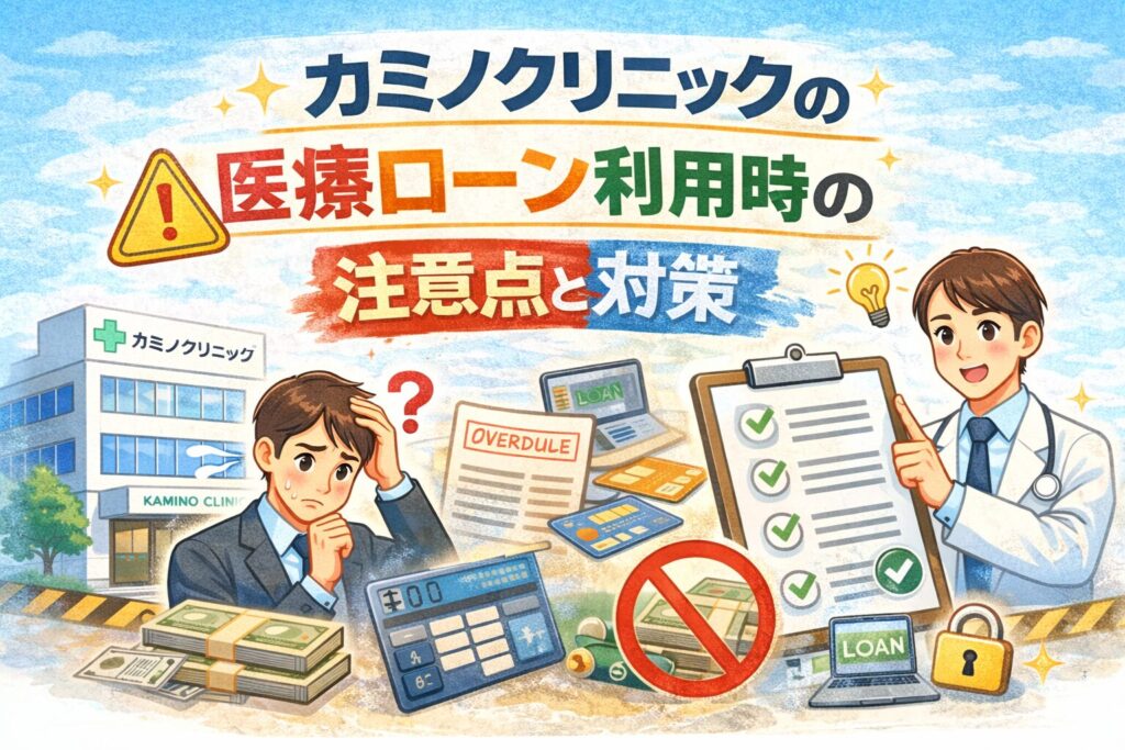 カミノクリニックの医療ローン利用時の注意点と対策