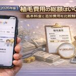 【2026】植毛費用の総額はいくら？基本料金と追加費用を比較解説