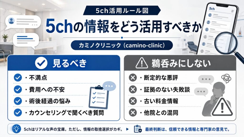 5chの情報をどう活用すべきか