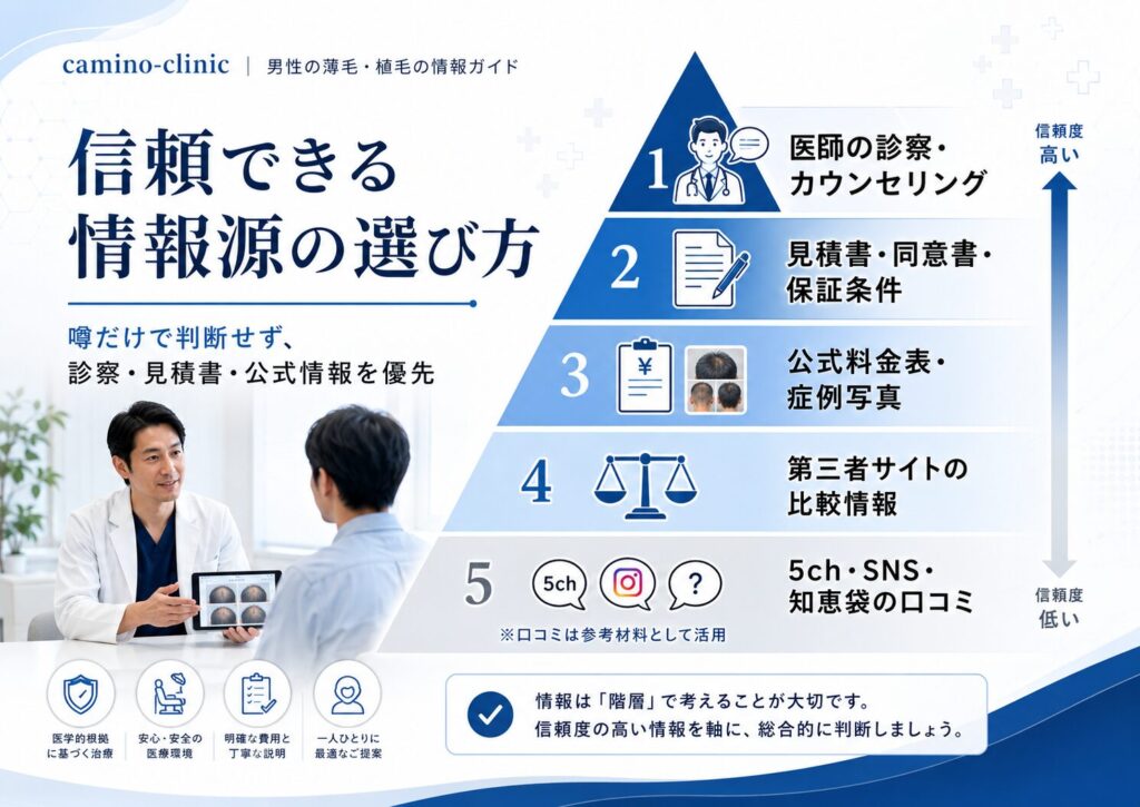 信頼できる情報源の選び方
