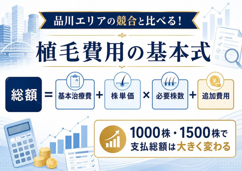 camino-shinagawa-graft-price-formula