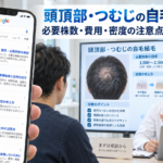 頭頂部・つむじの自毛植毛｜必要株数・費用・密度の注意点【2026年最新】